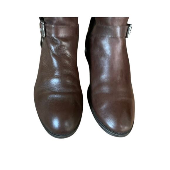 Lauren Ralph Lauren Marion Brown Leather Equestrian Riding Boots Size 8 - Picture 2 of 8